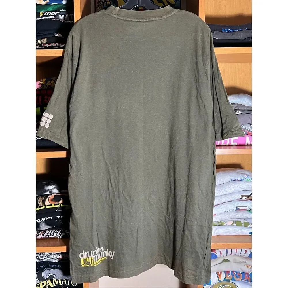 Vintage Y2K Drunkn Munky Tee
